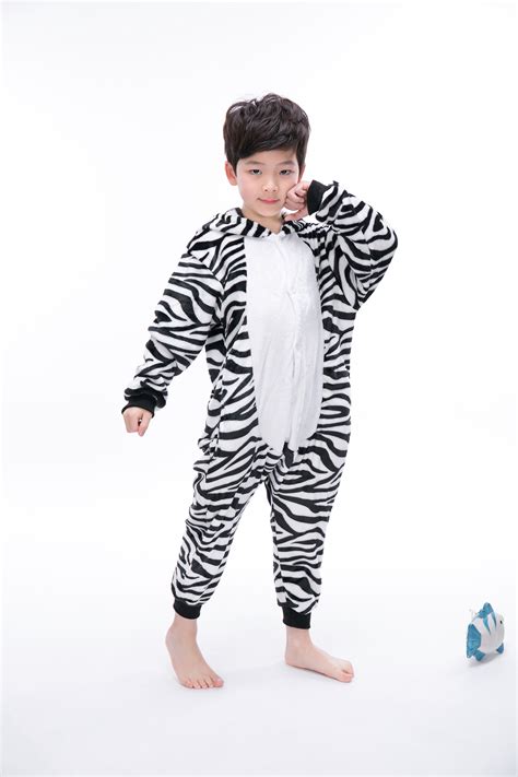 New for 2017, our tribute to the film zoolander. Zebra Onesie Kigurumi Pajamas Kids For Kids | Lilypajamas.com