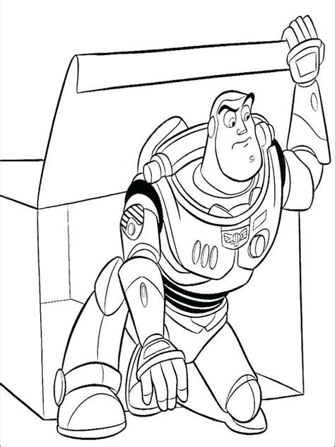 Buzz Lightyear Coloring Page Buzz Lightyear Is One Of The Characters