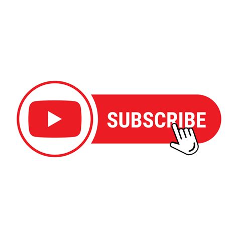 Youtube Subscribe Button Png Free Download 19950920 Png