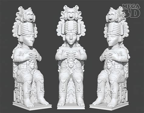 Mayan Inca Aztec Statue 220825 3d Model 3d Printable Cgtrader