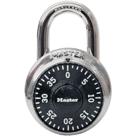 To learn how to open a combination lock using a shim, scroll down! Master Lock Preset 3-Digit Dial Combination Padlock ...