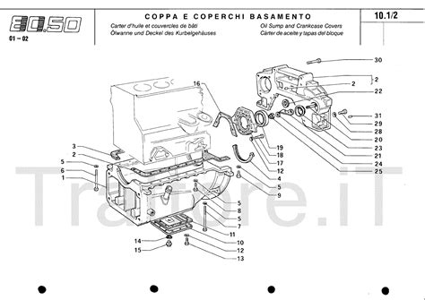 InfoTrattore It Manuale Esploso Meccanico Trattore Agrifull Serie 80 50