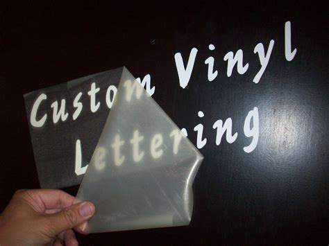 Custom Vinyl Lettering 1 12 Text Personalized Wallwindowcar