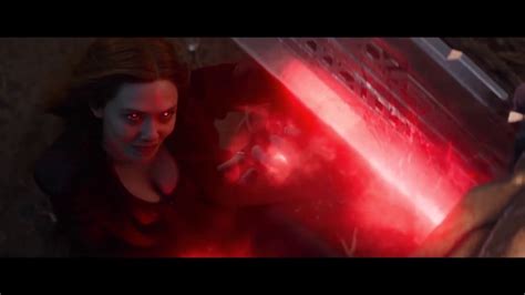 Avengers Endgame Scarlet Witch Vs Thanos Hd Youtube