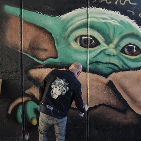 Meet the artist behind Atlanta’s ‘Baby Yoda’ mural, you will | CANVAS Arts