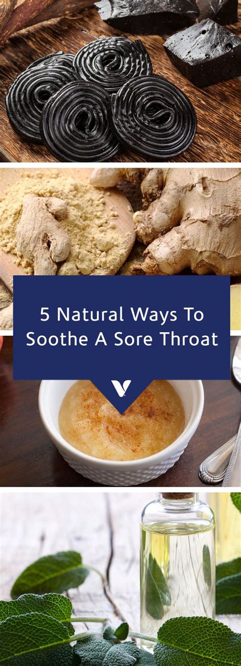 Gargle with warm, salty water eat cool or soft foods. 5 Natural Ways To Soothe A Sore Throat (med billeder ...