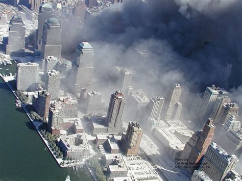 Aerial Pictures Never Seen Before Of The September 11 2001 Attacks On