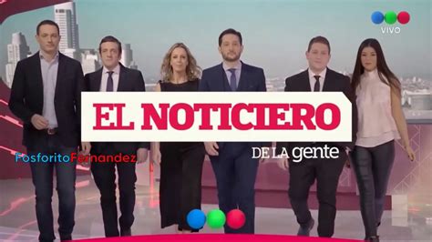 El Noticiero De La Gente Cortina Musical 2019 Presente Telefe