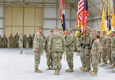 3rd Armored Brigade Combat Team 4th Infantry Division Changes Command