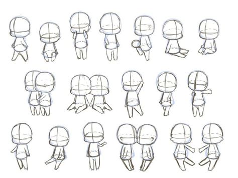 Chibi Drawing Reference And Sketches For Artists H Nh V D Th Ng