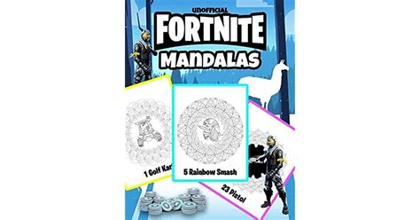 Fortnite Mandalas Coloring Book For Kids And Adults Mandala Designs