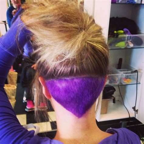 Check spelling or type a new query. My hair undercut dye purple | Undercut hairstyles, Hair ...