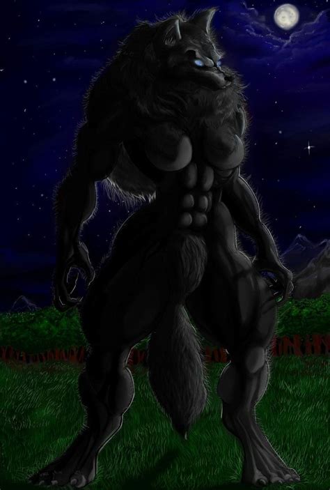 Anime Wolf Black Werewolves Bakugoukatsuki Bakugou Bnha