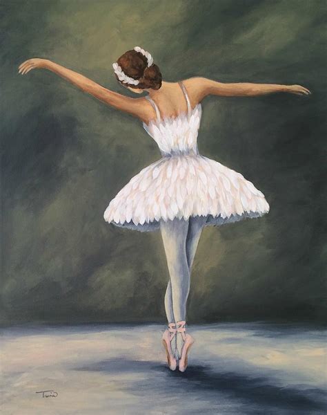 The Ballerina V Painting By Torrie Smiley Pixels