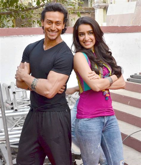 baaghi movie wallpapers witness the hotness of shraddha kapoor and tiger shroff