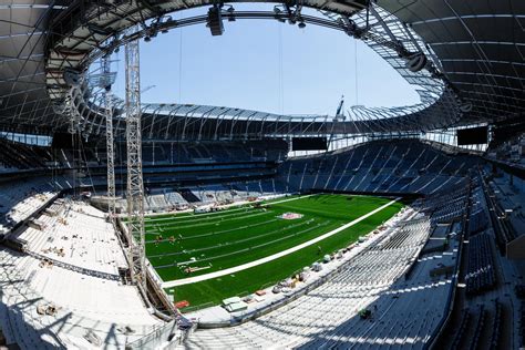 The tottenham hotspur stadium is the home of tottenham hotspur in north london, replacing the club's previous stadium, white hart lane. New Tottenham Stadium: Spurs start laying pitch at delayed ...