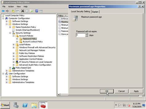 The command always asks me to enter. Gpedit Blank Passswords / Q S Tech Spot Windows 7 Folder ...
