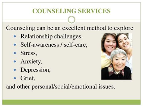 Ppt Community Counseling Services Powerpoint Presentation Free