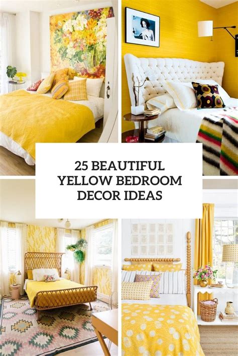 Bedroom Decor Ideas Yellow Grey And Yellow Bedroom Decorating Ideas