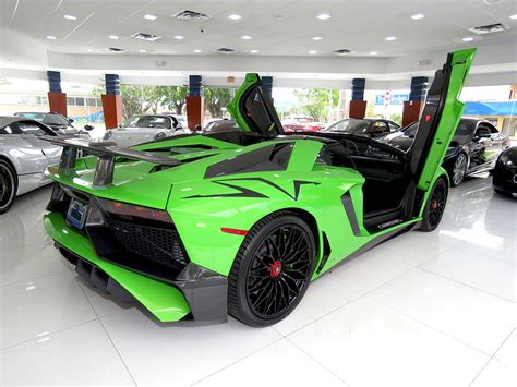 It started production in 2015. Lamborghini-Aventador-SV-Roadster-For-Sale-Verde-Mantis (4 ...