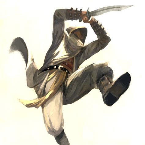Image Assassins Creed Early Concept Art Jumping Attack Assassin