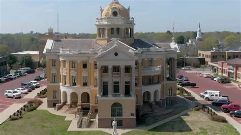The Historic Harrison County Courthouse Is Considered An Icon Of Texas