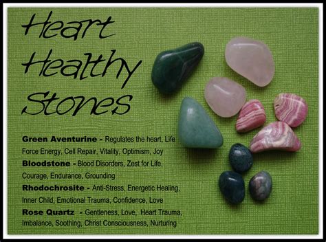 Heart Chakra Stones For Balancing And Healing The Body Shop