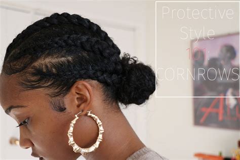Historically, braids have held a lot of meaning with different styles and patterns reflecting a person's religion, relationship status and ranking within their community. Natural Hair Protective Style Cornrows Tatyana Ali - YouTube
