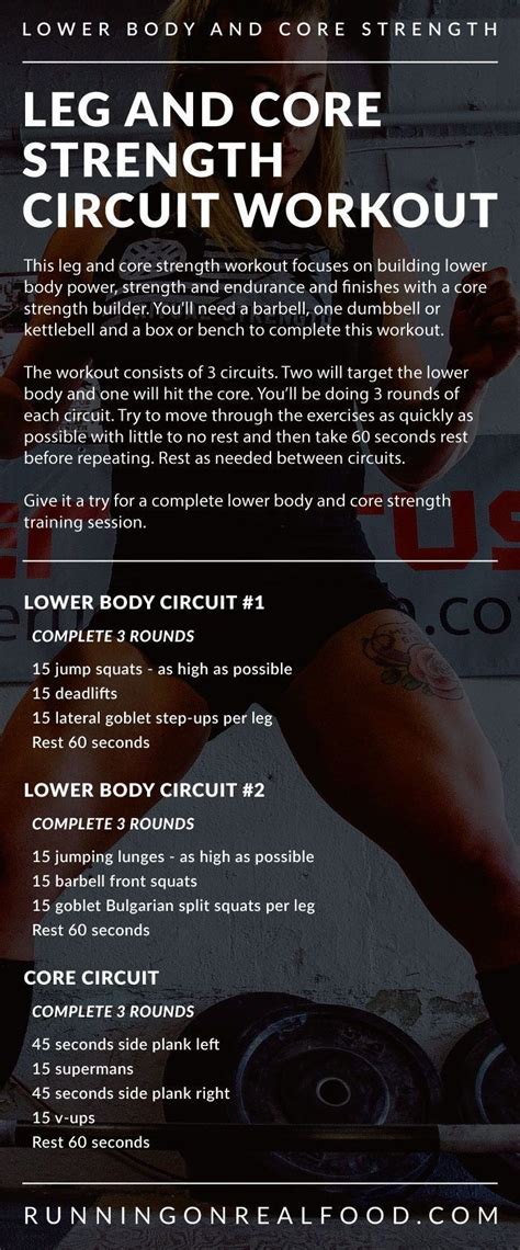 Crossfit Leg And Core Workout For Beginner Fitness And Workout Abs