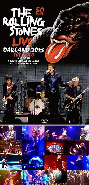 The Rolling Stones Oakland 2013 The Video Multicam 2dvdr Lighthouse