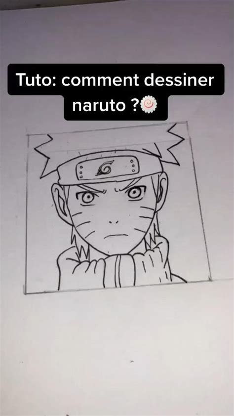 TUTO Apprendre à dessiner Naruto Débutant Video in 2021 Naruto
