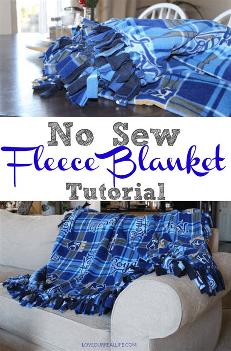 No Sew Fleece Blanket Tutorial Artofit