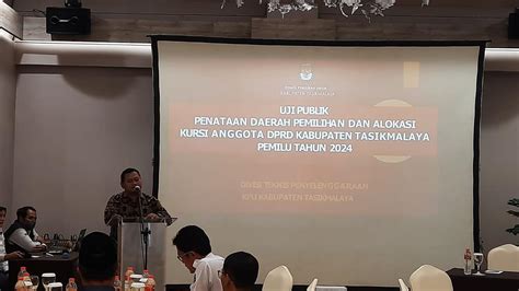 Utak Atik Komposisi Ideal Dapil Dan Kursi DPRD Tasikmalaya Pada Pemilu