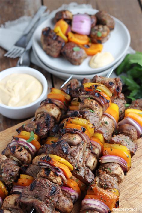 Flavorful Grilled Steak Kabob Recipe Made With Worlds Best Marinade