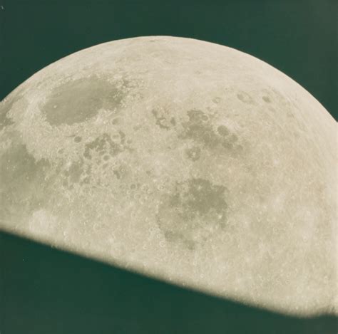 Two Of The Earliest Photographs Of The Moon From A Perspective Not
