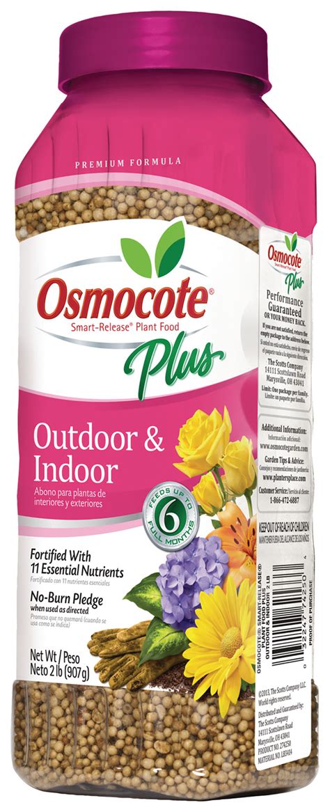 Osmocote Smart-Release Plant Food Plus Outdoor & Indoor, 2 ...