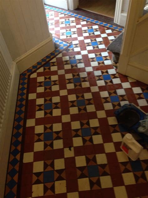 Victorian Minton Floor Tile Cleaners Tile Cleaning