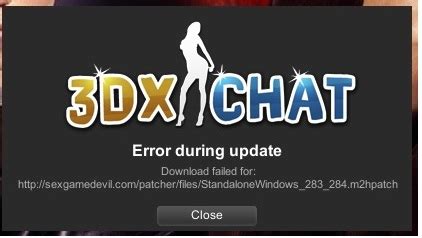 Unable To Patch Technical Support Dxchat Community