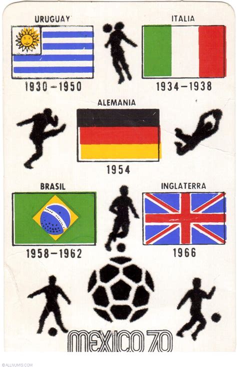 1970 fifa world cup 1970 fifa world cup mexico postcard 36229