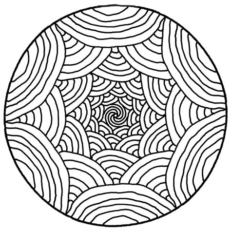 Coloring Pages Mandala Simple At Getdrawings Free Download