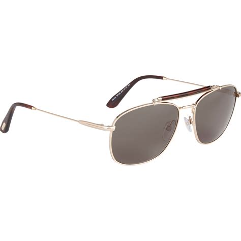 Tom Ford Marlon Sunglasses In Metallic For Men Lyst