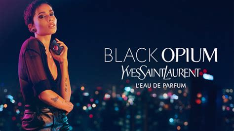 Zoë Kravitz Nouvelle égérie Du Black Opium Dyves Saint Laurent