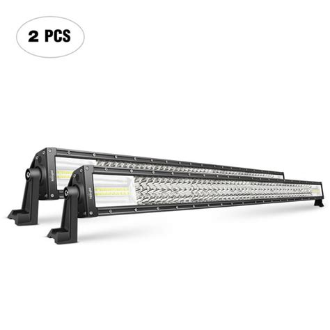 Nilight 52inch Led Light Bar 783w Triple Row 49500lm Flood Spot Combo