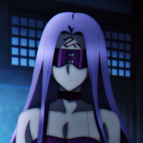 Pin By Jadie11 On Favorite Fate Medusa Pins Anime Purple Hair Anime