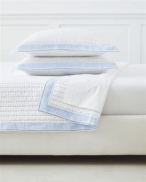 Sandpiper Quilt Goose Down Pillows Beautiful Bedding Luxury Quilts