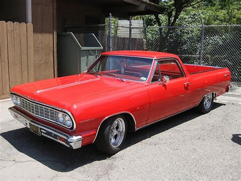 1964 Chevrolet Chevelle El Camino ~ Candy Apple Red Chevrolet