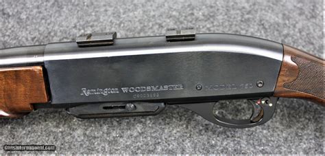 Remington Model 750 Woodmaster Carbine In Caliber 35 Whelen