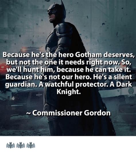Because he's the hero gotham deserves, but not the one it needs right now. 25+ Best Memes About Hero Gotham Deserves | Hero Gotham Deserves Memes