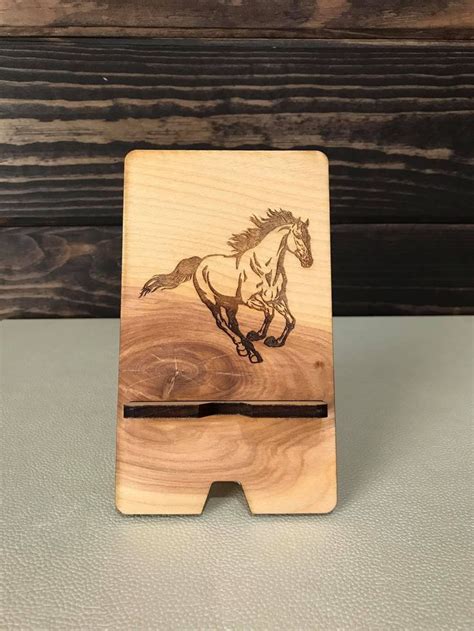 Horse Phone Holder Phone Holder Wood Holder Etsy In 2020 Phone