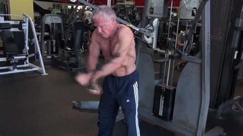Year Old Bodybuilder Jim Arrington S Chest Workout Youtube